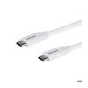 Câble USB-C Vers USB-C STARTECH - 2m - Power Delivery 5A - Blanc