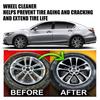 Non-Acid Wheel Cleaner Spray Eco-friendly Efficient Formula Car Wash Rim Cleaner Brake Dust Remover Wheel Cleaner