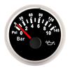 Прибор 2-дюймовый манометр давления масла 0-10 бар 145 psi Манометр со светодиодной подсветкой Автоматический
