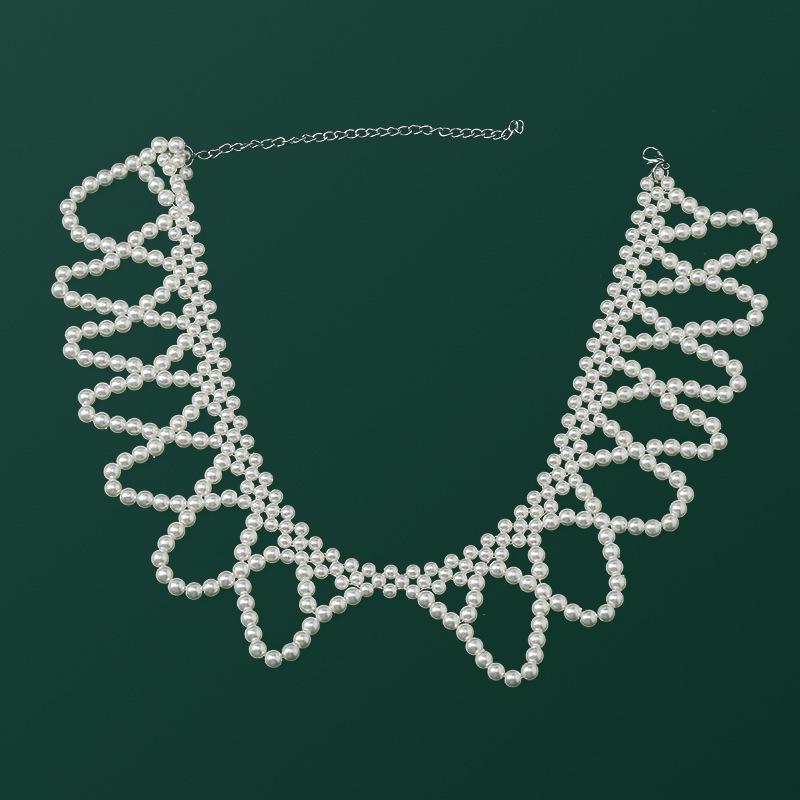 Винтажное корейское ожерелье с подвеской из жемчуга