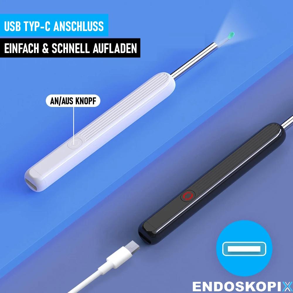 ENDOSKOPIX Electric Ear Cleaner Camera Ear Cleaning Earwax