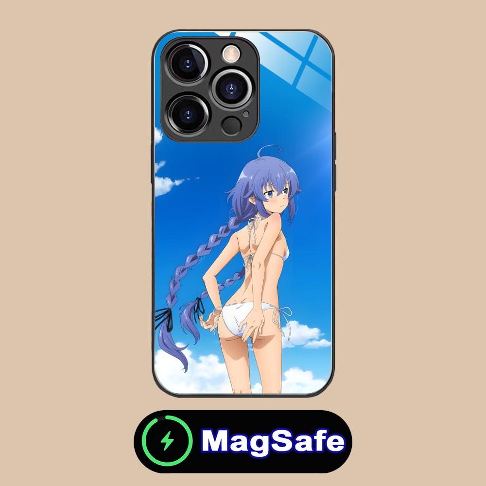 Чехол для мобильного телефона Mushoku Tensei Roxy для iPhone 17 16 15 14 13 12 11 Air Pro Max Plus Mini MagSafe Стеклянный Цветной Чехол Люкс