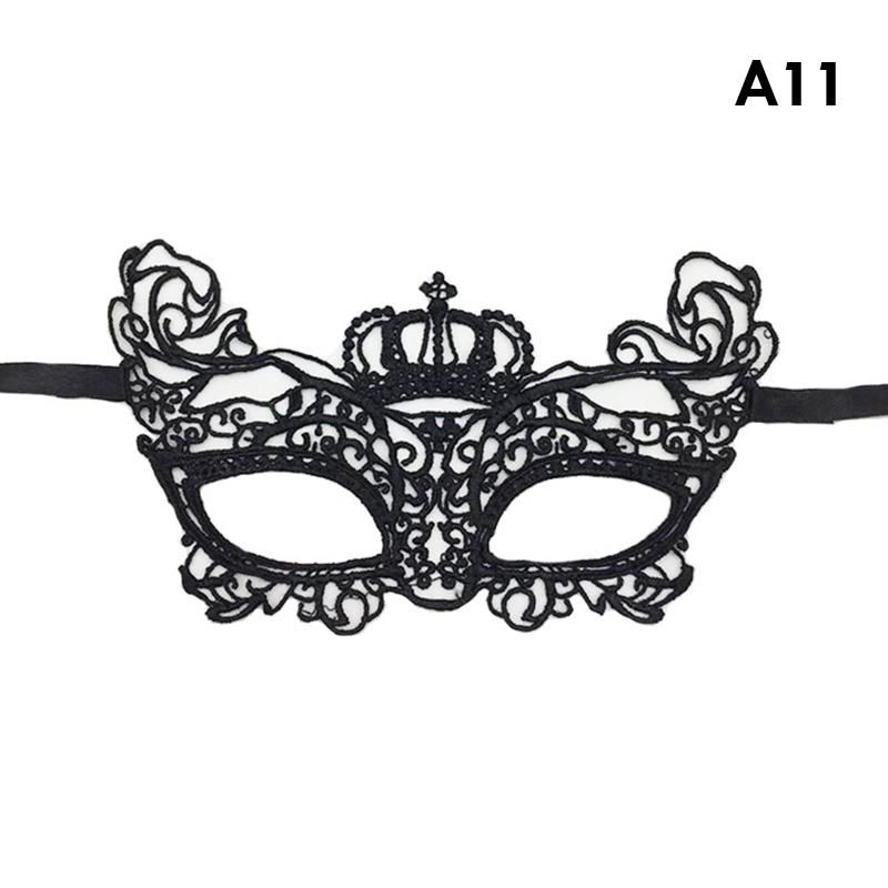 Черный сексуальный женский полый кружевной маскарад маска для лица вечерние принцессы косплей реквизит костюм ночной клуб королева половина лица маска для глаз