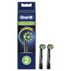 Brossette Oral-B CrossAction Avec CleanMaximiser Noire - 2 Brossettes