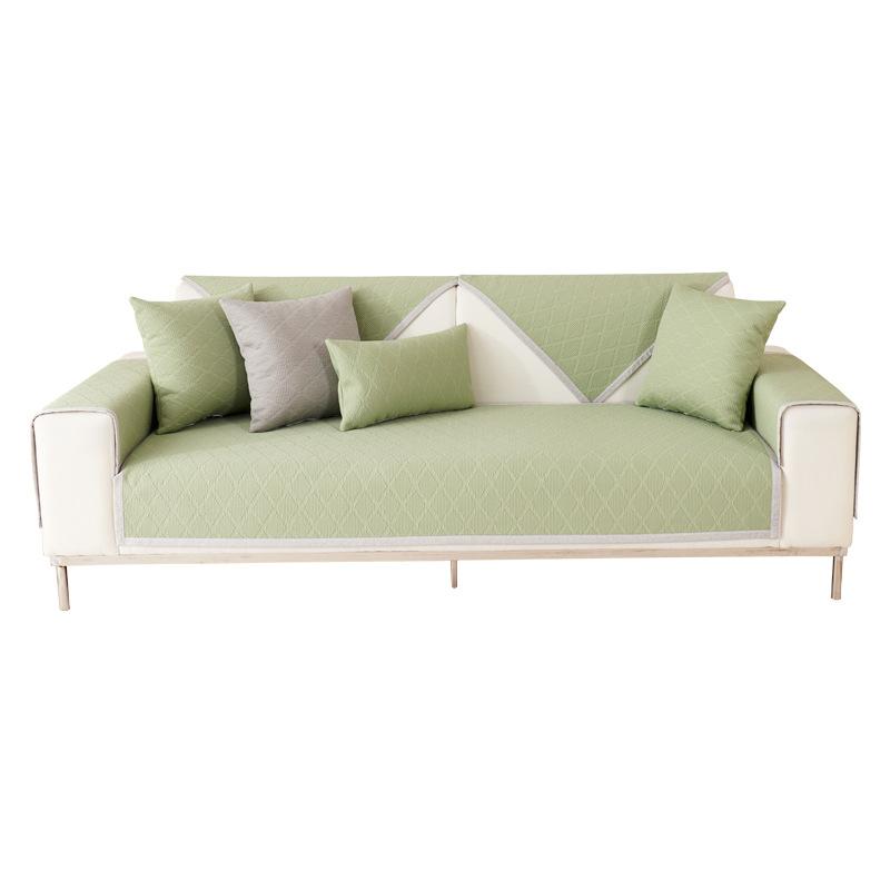 Летний коврик из ледяного шелка, подушка для дивана, прохладный чехол для волос, полотенце, нескользящее, можно стирать в стиральной машине