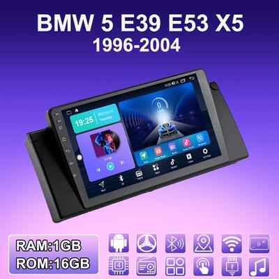 2 DIN Android автомобильное радио для BMW 5 E39 E53 X5 1996-2004 мультимедийный проигрыватель головное устройство стерео GPS навигация WIFI 1+16 ГБ