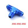 Car Parts Oil Cold Aluminum Joint Brake Tee Joint Quick Connection Oil Pipe AN3 AN4 AN6 AN8 AN10 AN12 Hose Tee Connector Fitting Fuel Tank Caps3