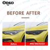 Car Headlight Tint Smoked Black Protective Film Transparent TPU Sticker For Volkswagen VW Golf 8 MK8 R Line GTI