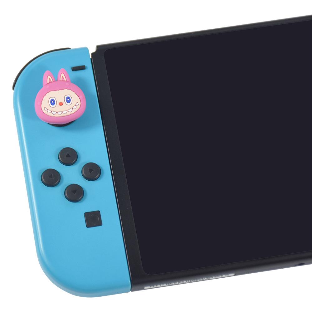 Cute Colorful Silicone Stick Covers for Switch Lite Controller - Non-Slip & Protective