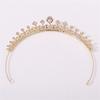 Стразы Кристалл Корона Тиары Свадебные Свадебные Украшения для Волос Подарки Аксессуары Девочка Принцесса Королева Вечеринка Ободок