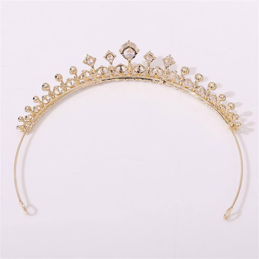 Стразы Кристалл Корона Тиары Свадебные Свадебные Украшения для Волос Подарки Аксессуары Девочка Принцесса Королева Вечеринка Ободок