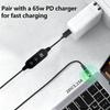 Регулируемый преобразователь напряжения USB Type C в постоянный ток для автомобильной розетки. Поддерживает протокол PD, выход 3 А, функция Plug and Play, безопасная зарядка.
