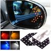 2 Pcs/Lot Car LED Lights Rear View Mirror Arrow Panel Light 12V Car Mirror Indicator Turn Signal Bulb Auto Rearview Mirror Light