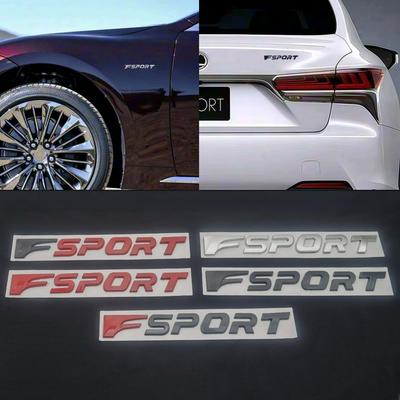 1 шт. Наклейка-значок на крыло автомобиля/багажник/кузов для F SPORT ES RX NX LS UX LM LX GX LC RZ IS CT GS RC HS SC