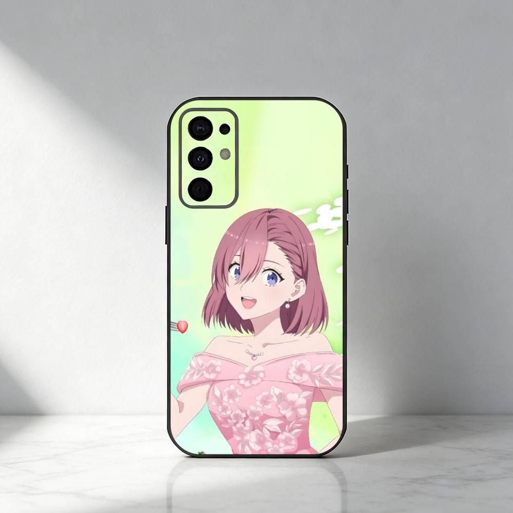 Чехол для телефона 2.5D-S R-Ririsa x Mikari Для Samsung S25,S24,S21,S22,S23,S20,Ultra,S26,Plus,Fe,Note,5G Черный Чехол