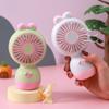 Portable Rabbit Desktop Fan Multifunctional Small Electric Fan Cooling Fan  for Office Desk Student