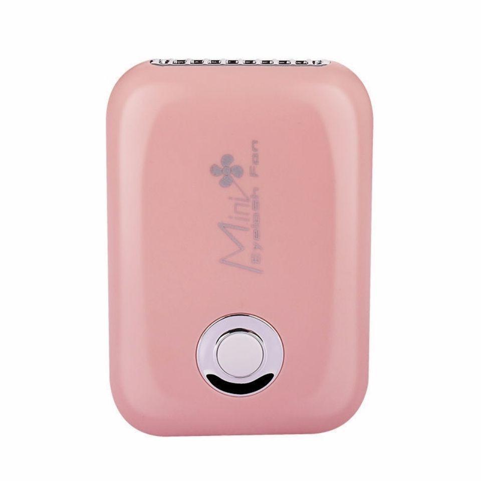 Portable Mini Beauty Fan for Eyelash Extensions - Rechargeable and Compact