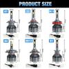 2 шт. светодиодные лампы H7 H4 для фар 6000K H1 H8 H11 Led 9005 HB3 9006 HB4 Auto Lamp 9012 Hir2 Super Bright 40000LM 80W Canbus CSP Chips Turbo Headlamp