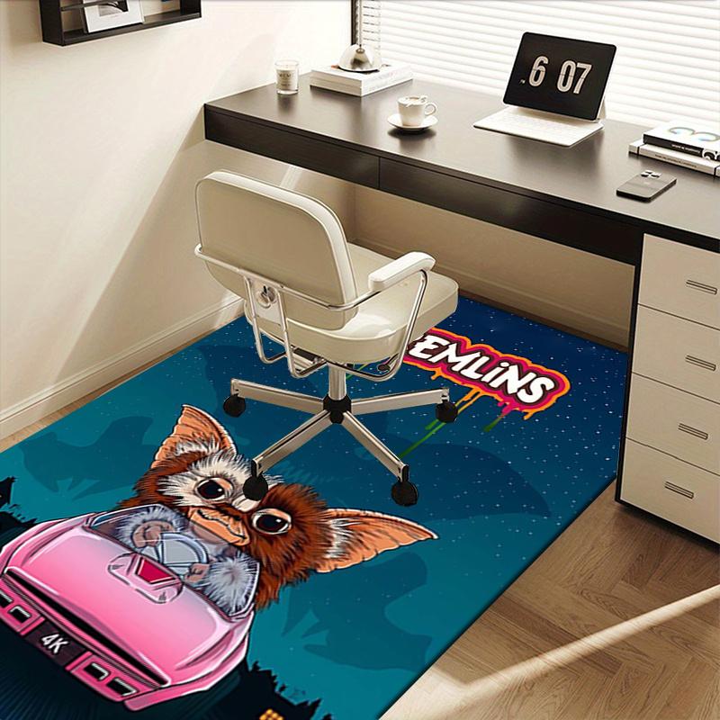 Gremlins Mogwai Office Chair Mat Home Decor, Sofa Rug, Office Carpet Gift for Gremlins FansPerfect for Bedrooms & Living Rooms