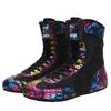 New Colorful Teenager Wrestling Shoes Boxing Fighting High Top Training Boots Outdoor Breathable Wearable Sports Shoes
