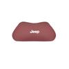 Leather Car Neck Headrest & Lumbar Support Pillow Soft Waist Valve Stem For Jeep Renegade Wagoneer Avenger Recon Wrangler JK KUBEL1