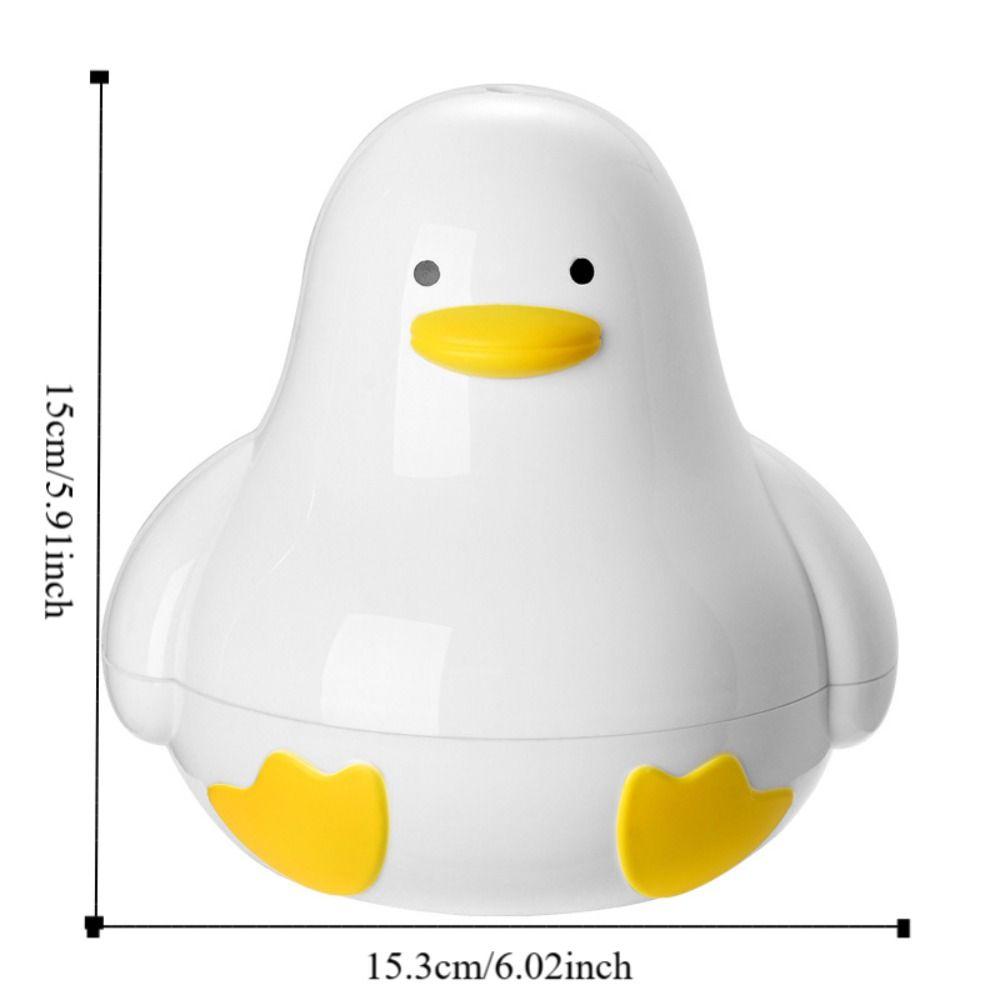 Милый утенок Пищевой пластиковый паровой контейнер Пароварка для микроволновой печи Креативная пароварка для яиц в микроволновую печь Микроволновая печь