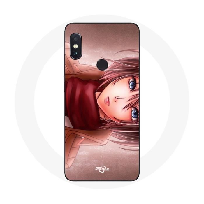 Case for Xiaomi Redmi Note 5 AI Dual Camera Mikasa Ackerman Attack On Titan Anime Japanese Series