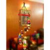 Handmade Rajasthani Metal Multicolor Bells Wall Hanging for Home Décor, , Door Hanging, Gifting Ideal for Your Loved Ones, (Pack of 1)