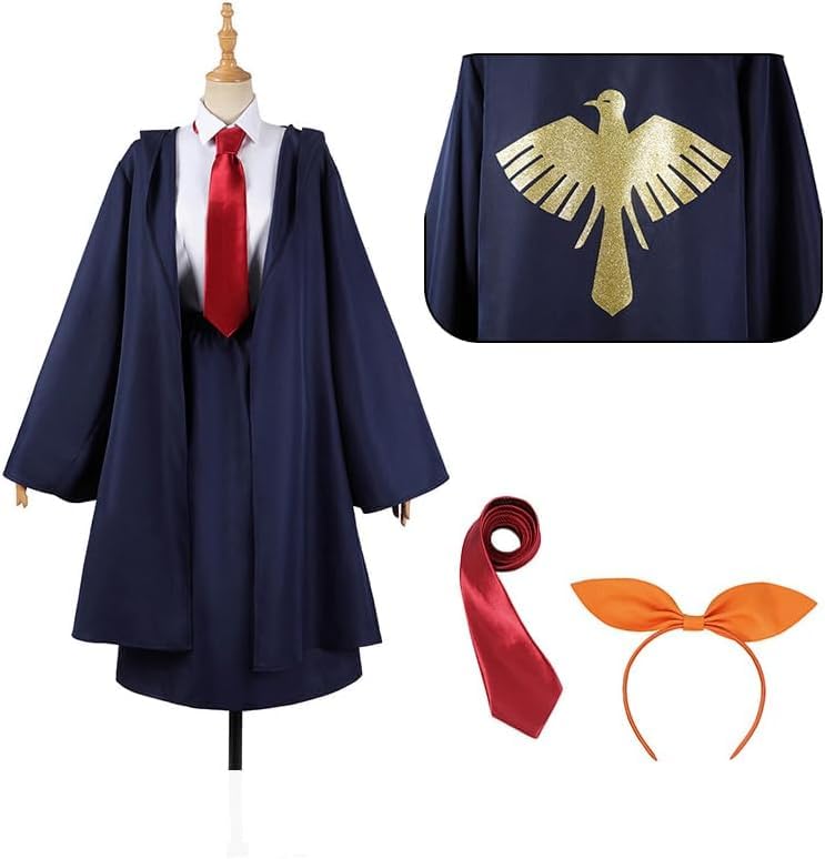 [COSSA] Костюм для косплея Машл Лемон с париком, Униформа, Трансформация, Школьный фестиваль, Культурный фестиваль, Хэллоуин (Лимон Ирвин + Парик, Размер M)