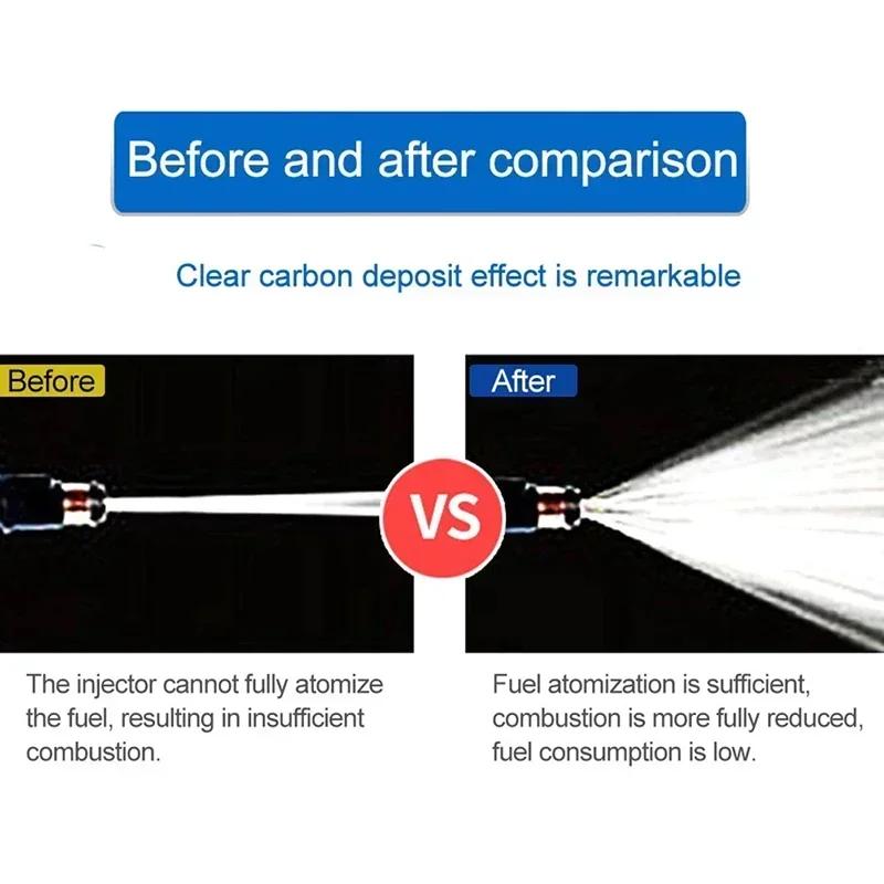 10 шт. Очиститель каталитического нейтрализатора, каталитический очиститель для двигателя автомобиля, грузовика, мотоцикла, очиститель выхлопной трубы, удаление углерода