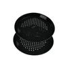 Set of 2 Round Perforated Pizza Plates, Oven and Barbecue 32 Cm Barbecue Ref.