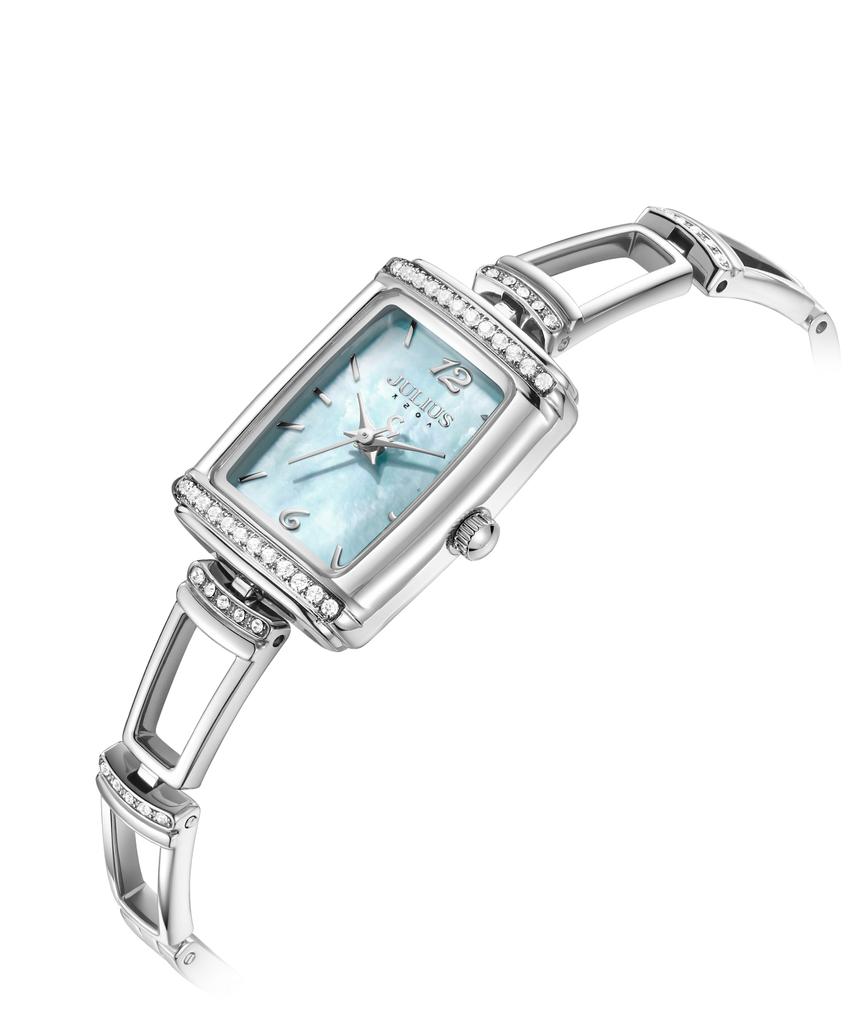 Jyullieoseu Ja-1565 Квадратные Женские Металлические Часы