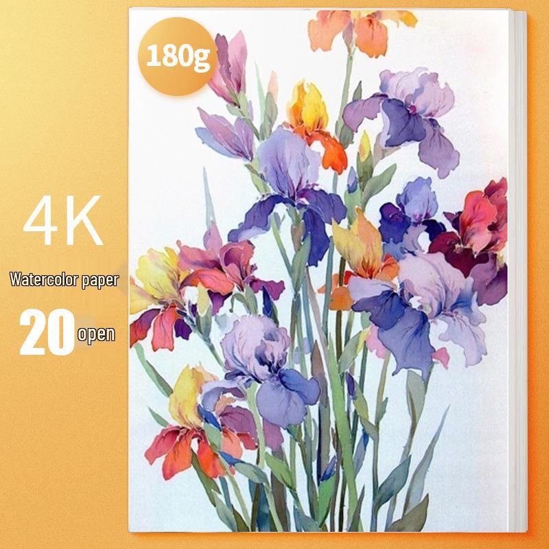 Коллекция книг: 8K Эскиз, 4K Гуашь, 16K Октаво Акварель и Плотная Бумага для Рисования