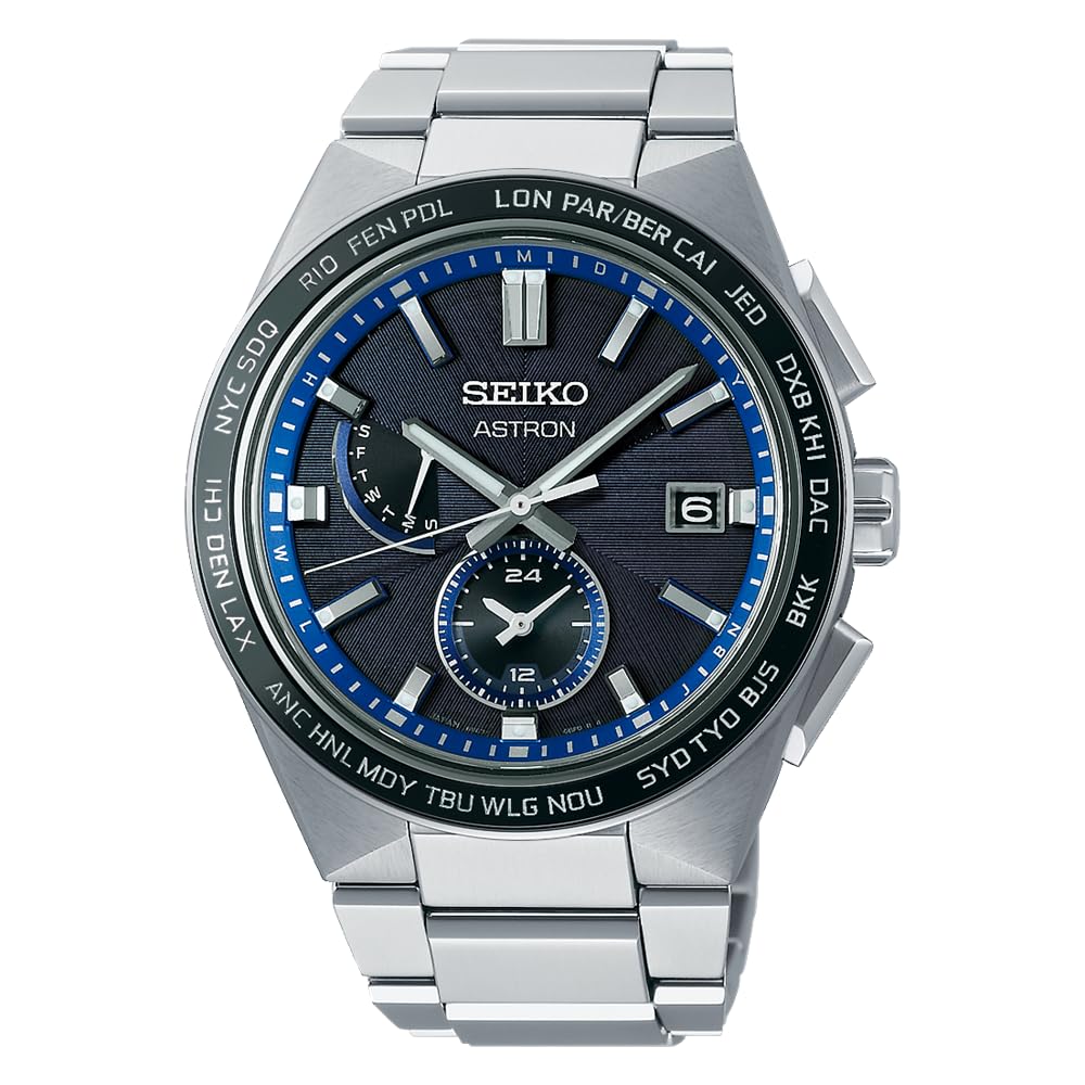 Watch Astron NEXTER 2nd Collection Solar Radio SBXY051 Silver [Seiko Watch] Men's