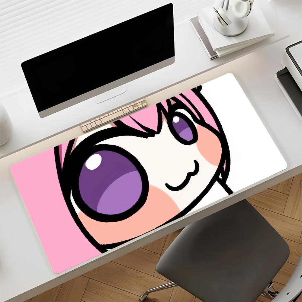 DDoro Cute NNIKKES Game Mouse Pad Nonslip Rubber Gamer Balance Computer Mat Decoracion Deskmat Laptop Office Large