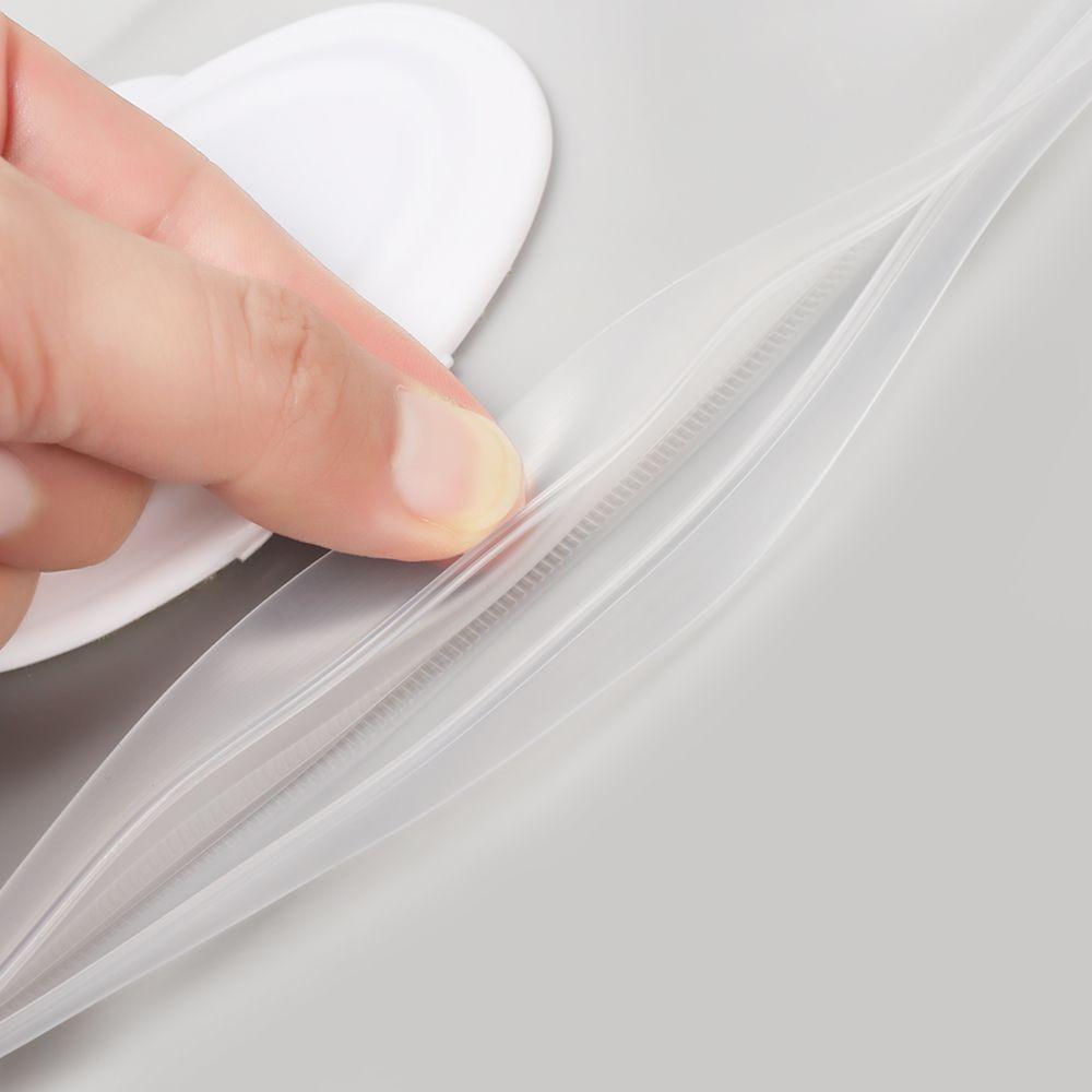 Reusable Snap Strap Clamshell Box Napkin Storage Pouch Mask Case Wet Wipes Bag Cosmetic Container