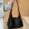 Simple Large-capacity Bag Women's 2025 New Fashion Versatile Casual Shoulder Bag Student Commuter Messenger Tote Bag