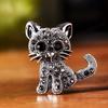 Blucome Cute Little Cat Brooches Pin Up Jewelry For Women Suit Hats Clips AVE
