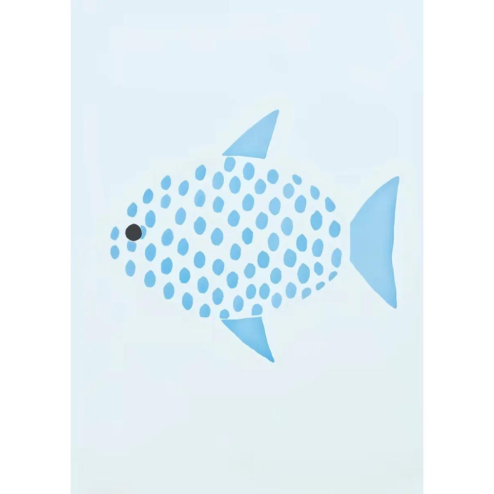 Милый постер с акварельными морскими животными, минимализм, пляж, принт с осьминогом и китом, холст, настенное искусство, картина, декор для дома, детской комнаты