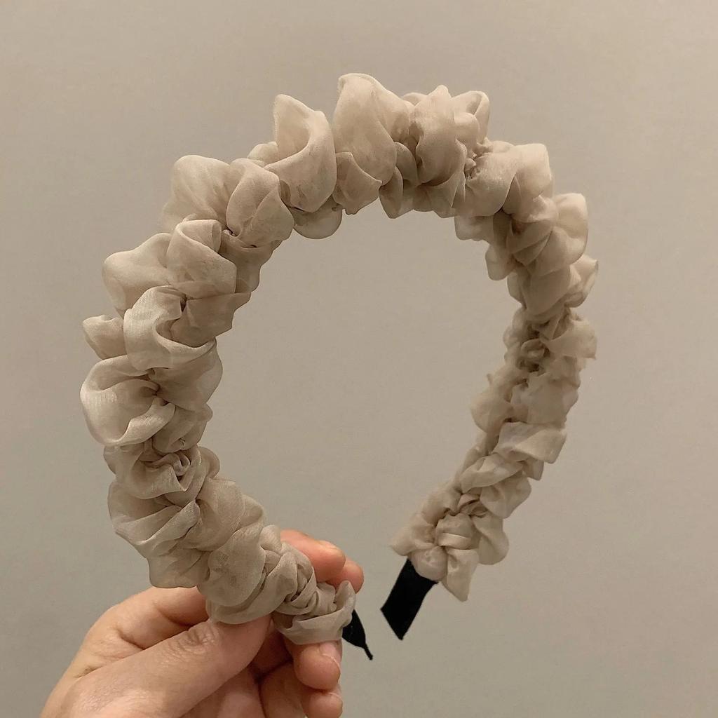 1 шт. Модная пушистая шелковистая резинка для волос с эффектом помятости для женщин, девушек, для вечеринок, аксессуары для держателя волос