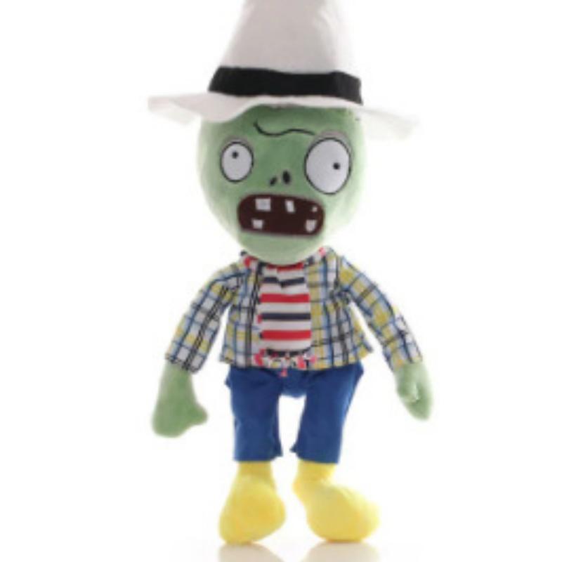 PVZ Classic Plants vs. Zombies Dolls Plush Toys Sofa Ornaments Dolls Hot Selling Kids Creative Cartoon Zombie Kids Toys