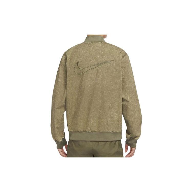 Nike Куртки Мужские Армейский Зеленый Стойка Умеренный Другое DQ4590-222