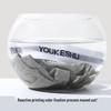 YOUKESHU Men's 10A Antibacterial Pure Cotton Boxer Briefs (3-Pack)