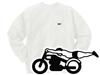 Champion Reverse Weave TYPE Speed Addict SWEAT Reverse Weave Type SPEED ADDICT БЕЛЫЙ ЧЕРНЫЙ размер M (Чемпионский пот) ×