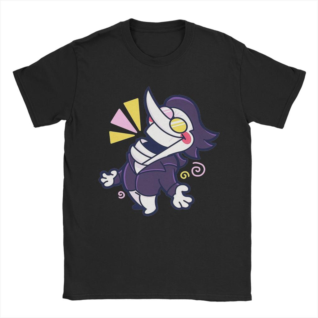 Unisex s TShirt Deltarune Spamton Coffee Emblem Funny 100 Cotton Tee Shirt Short Sleeve T Shirt Crew Neck Clothes Plus Size