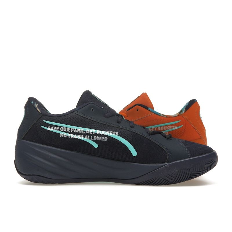 Puma VBL X All-Pro Nitro Navy Maple Syrup Mismatch Unisex Sneakers Blue 311374-02