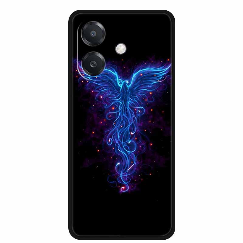 Чехол для OPPO A60 5G A40 A40m A20 A3 A3x 4G 5G Чехол для телефона A 40 20 A 60 A 3 x Coque Ударопрочный Черный Силиконовый ТПУ Мягкая Задняя Крышка