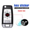 vhcp9 Car Key Shell Sticker 3D Aluminum Auto Key Remote Fob Decal For Mitsubishi Asx Lancer L200 Pajero Sport Attrage Xpander Mirage