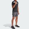 adidas Футболки HIIT Мужские Черные С Круглым Вырезом Умеренно Прямого Покроя IM1099