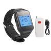 Wireless Calling System IPX4 Water Resistant Stylish One Watch Receiver One Call Button Kit for